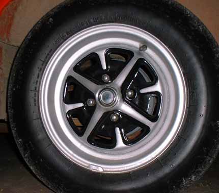 Wheels after paint